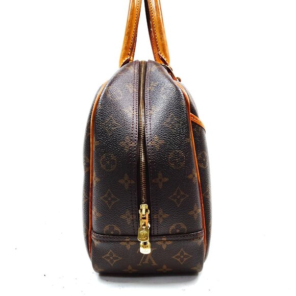 Louis Vuitton Deauville Brown Monogram Hand Bag 258-051325 - Picture 3 of 9